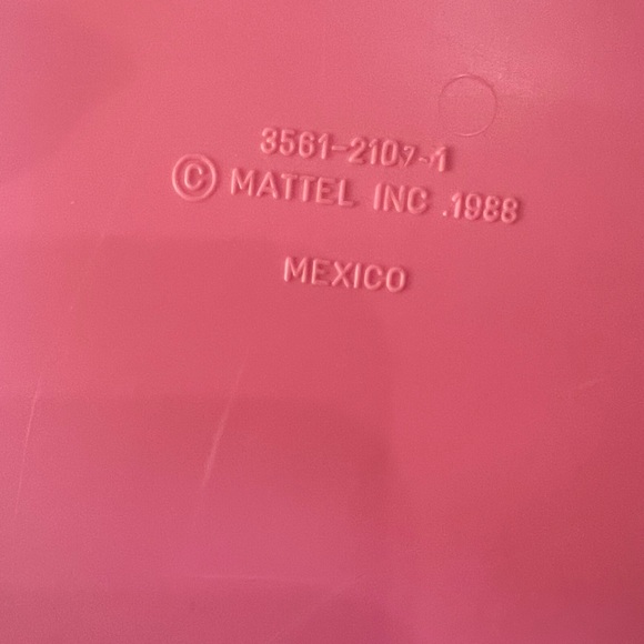 VINTAGE RARE 1988 MATTE BARBIE 1957 PINK CONVERTIBLE 26" - Picture 13 of 13